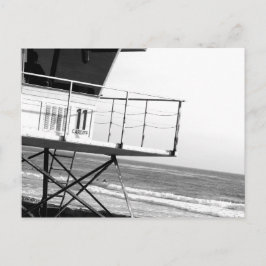 Anschauen der Surfer auf der Postkarte