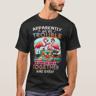 Anscheinend Ärger Wenn Wir Zusammen Sind Wer Hätte T-Shirt