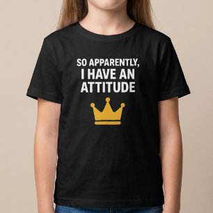 Anscheinend Habe Ich Ein T-Shirt Mit Einstellung