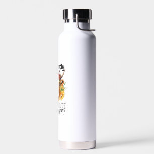 Anscheinend habe ich eine Einstellung, die wissen, Trinkflasche