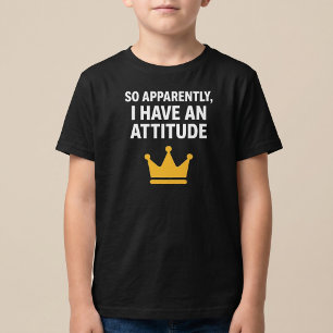 Anscheinend habe ich einen T - Shirt