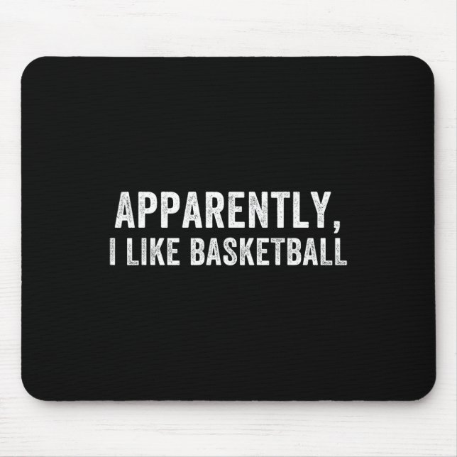 Anscheinend mag ich Sketll  Mousepad (Vorne)