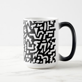 Anscheinende Doodle-Tasse Verwandlungstasse