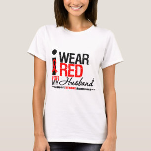 Anschlag-Bewusstsein trage ich rotes Band für T-Shirt