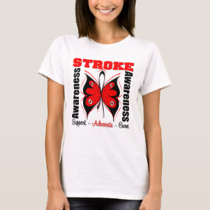Anschlag-Bewusstseins-Schmetterling T-Shirt