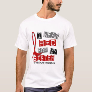 Anschlag I ABNUTZUNGS-ROT FÜR MEINE SCHWESTER 37 T-Shirt