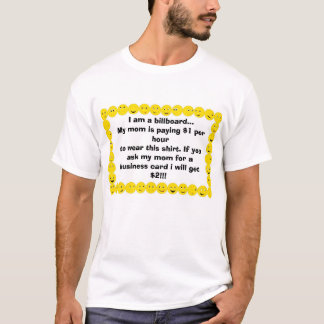 Anschlagtafel T-Shirt