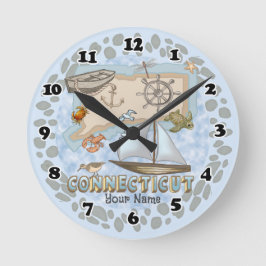 Anschlussklemme Runde Wanduhr