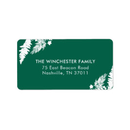 Anschrift der botanischen Impressionen Adressaufkleber