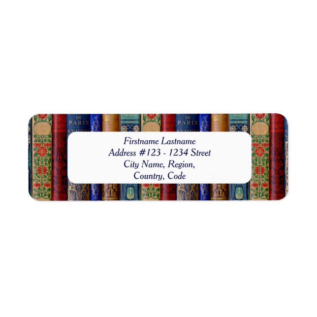 Anschrift des Bibliophilen (Art Nouveau) (Vorne)
