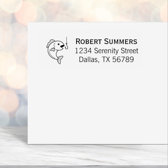 Anschrift des Fischfangs und des Fischereibetriebs Permastempel (Von Creator hochgeladen)