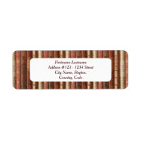 Anschrift Labels von Bibliophile (Sonnenseite)