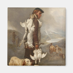 Ansdell Winterjagd auf Hasen und Schneehühner Magnet