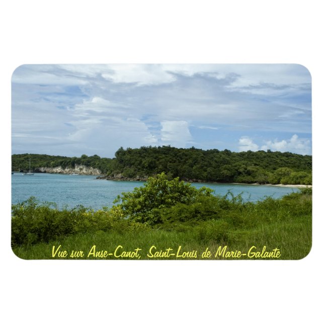 Anse Canot Magnet (Horizontal)