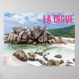 Anse Cocos Seychelles La Digue Beach Geschenk Poster