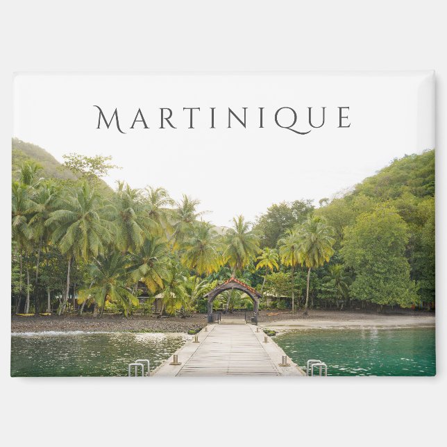 Anse Noire, Martinique Reise Magnet (Vorderseite)