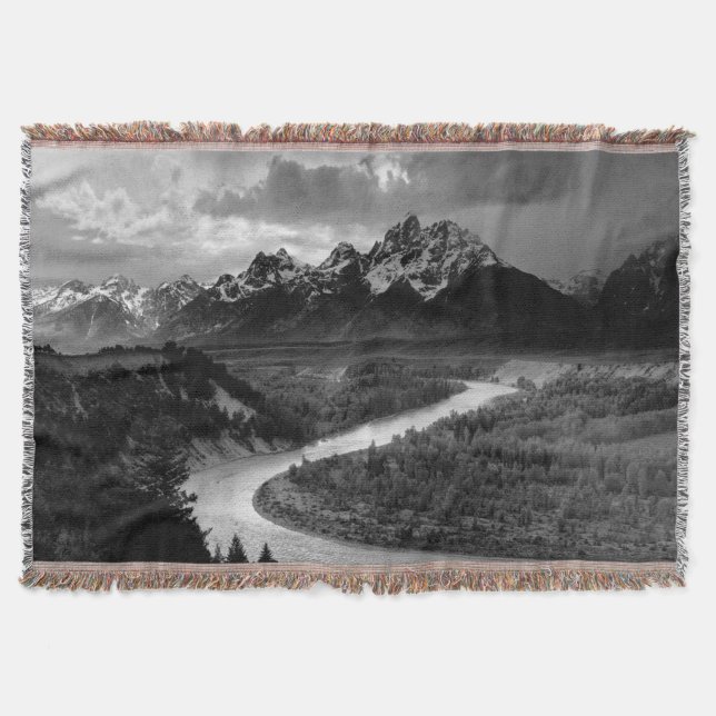 Ansel Adams Teton Snake River Decke (Vorderseite)