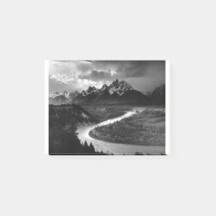 Ansel Adams The Tetons and the Snake River 1942 Post-it Klebezettel