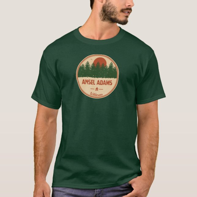 Ansel Adams Wilderness California T-Shirt (Vorderseite)