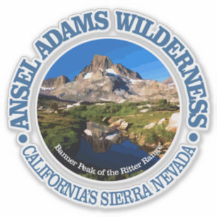 Ansel Adams Wildnis Aufkleber