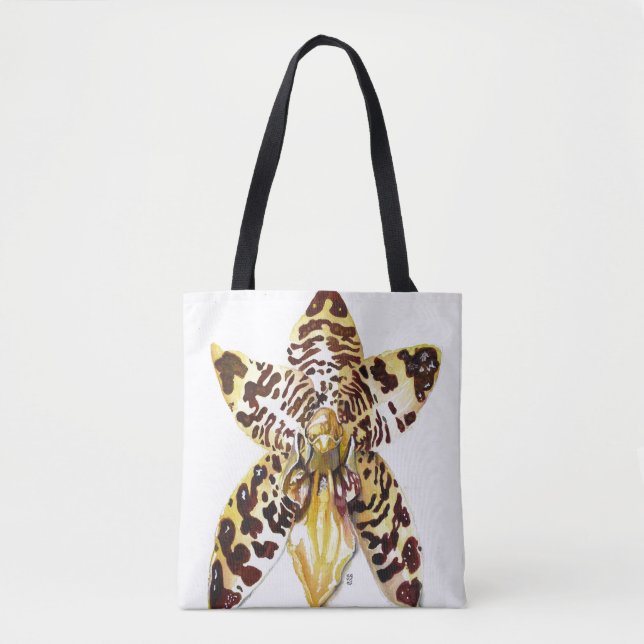 Ansellia Africana Orchidee Tasche (Vorderseite)