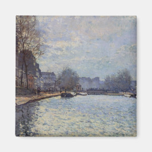 Ansicht Alfred Sisleys des Kanals St Martin, Magnet