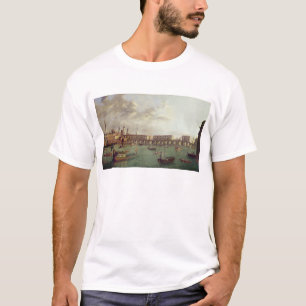 Ansicht alter London-Brücke T-Shirt