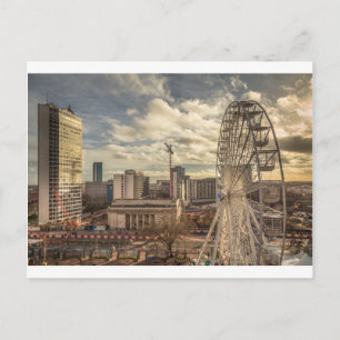 Ansicht aus Birmingham Library Postkarte