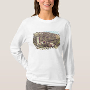 Ansicht der Abtei und des Kirchturms T-Shirt