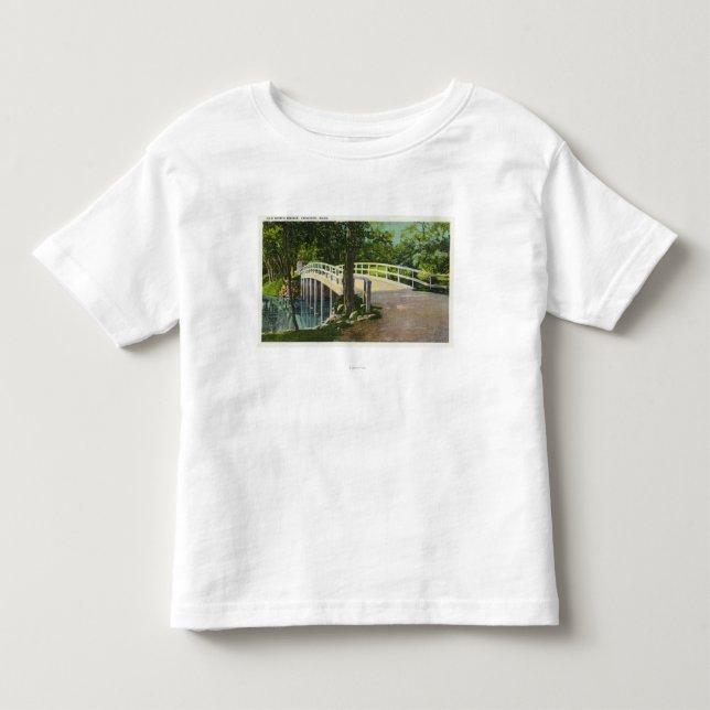 Ansicht der alten Nordbrücke Kleinkind T-shirt (Vorderseite)