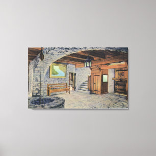 Ansicht der amerikanischen, britischen u. leinwanddruck