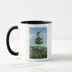 Ansicht der aufsteigenden Kanonemt-Tram Tasse