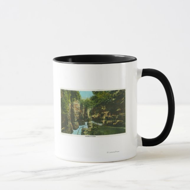 Ansicht der Auslauffähigkeit Tasse (Rechts)