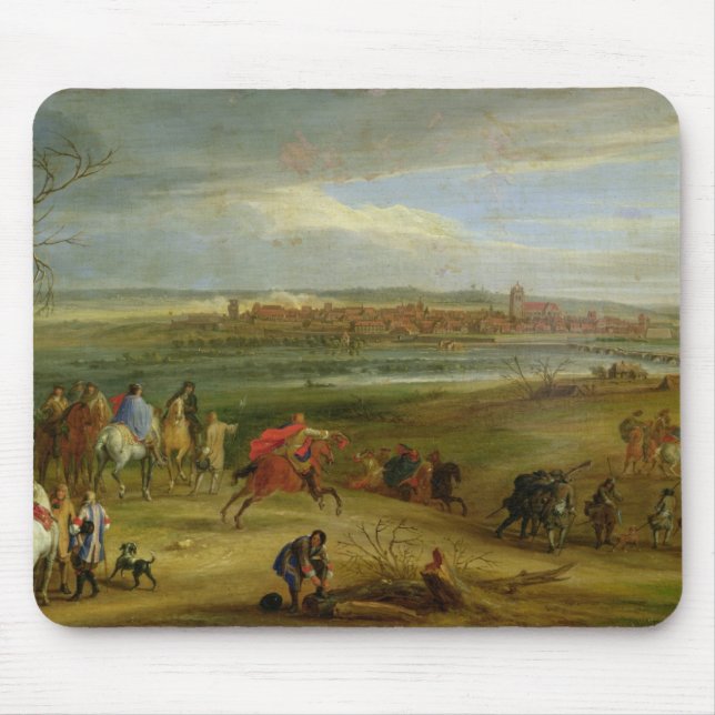 Ansicht der Belagerung von Dole Mousepad (Vorne)