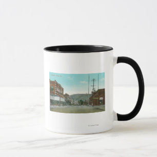 Ansicht der Bergmänner StreetYerka, CA Tasse