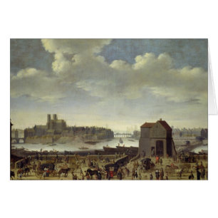 Ansicht der Brücke und Quai de la Tournelle