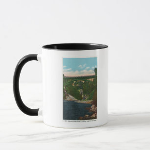 Ansicht der Brücke US Hwy, Weg 9 Tasse