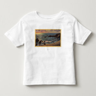 Ansicht der Bucht des Holzes Kleinkind T-shirt