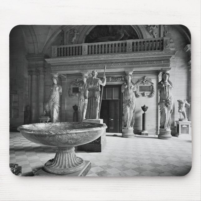 Ansicht der Caryatids-Tribüne Mousepad (Vorne)