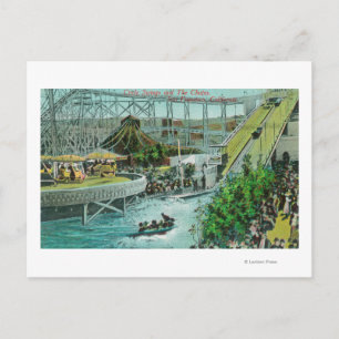 Ansicht der Circle Swings and the Chutes Postkarte