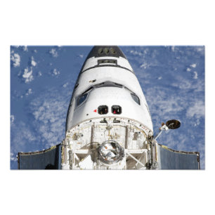 Ansicht der Crewkabine Raumshuttle Bemühung Fotodruck