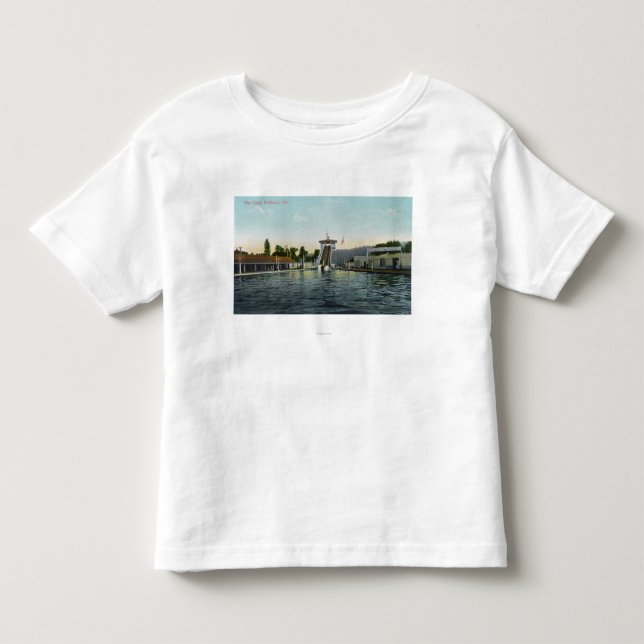 Ansicht der Eichen Kleinkind T-shirt (Vorderseite)