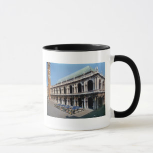 Ansicht der Fassade der Basilika Palladiana Tasse