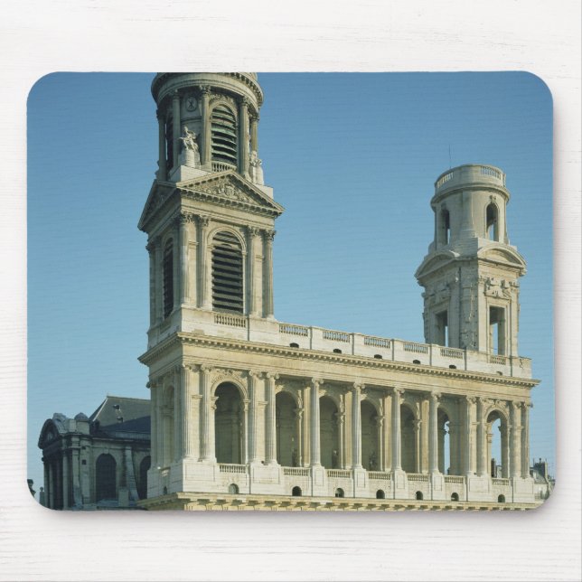 Ansicht der Fassade der Kirche von Mousepad (Vorne)