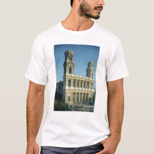 Ansicht der Fassade der Kirche von T-Shirt