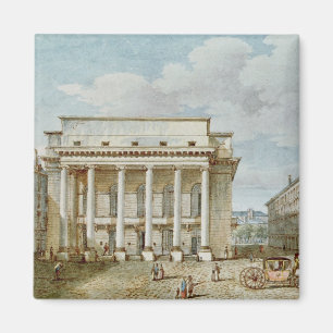Ansicht der Fassade des Theaters Italien Magnet