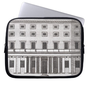 Ansicht der Fassade von Palazzo Massimi alla Laptopschutzhülle