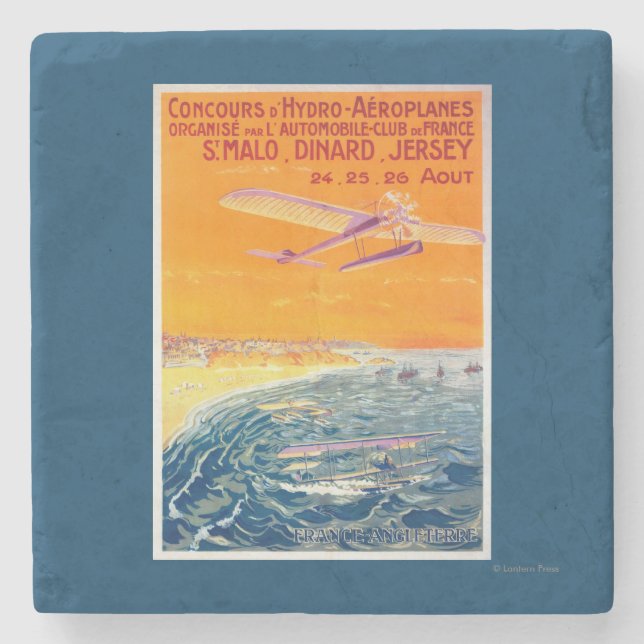 Ansicht der Floss-Flugzeuge im Luft-und Steinuntersetzer (Vorderseite)