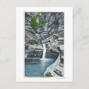 Ansicht der Flüsternfälle Postkarte