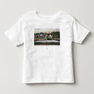Ansicht der Frühlinge und der Stadt Kleinkind T-shirt